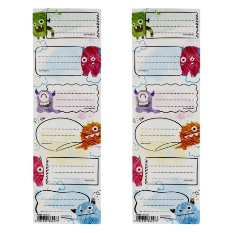 Naklejka na zeszyt Monster Starpak (495015) Starpak