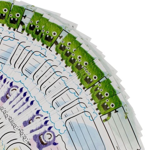 Naklejka na zeszyt Monster Starpak (495015) Starpak