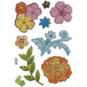 Naklejka (nalepka) Craft-Fun Series kwiaty Titanum (MP004) Titanum