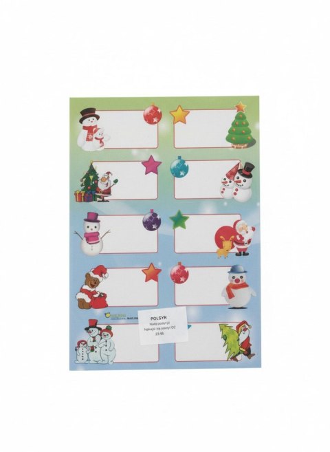 Naklejka (nalepka) blister 2 szt Polsyr (D2) Polsyr