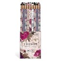 Ołówek TRENDS z gumką 5902277100016 HB Interdruk Interdruk