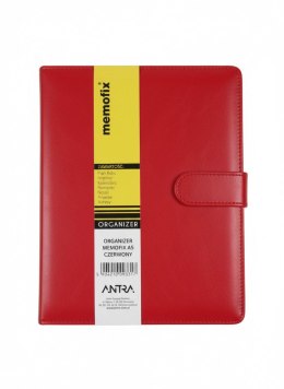 Organizer MEMOFIX czerwony [mm:] 230x175 Antra (A5) Antra