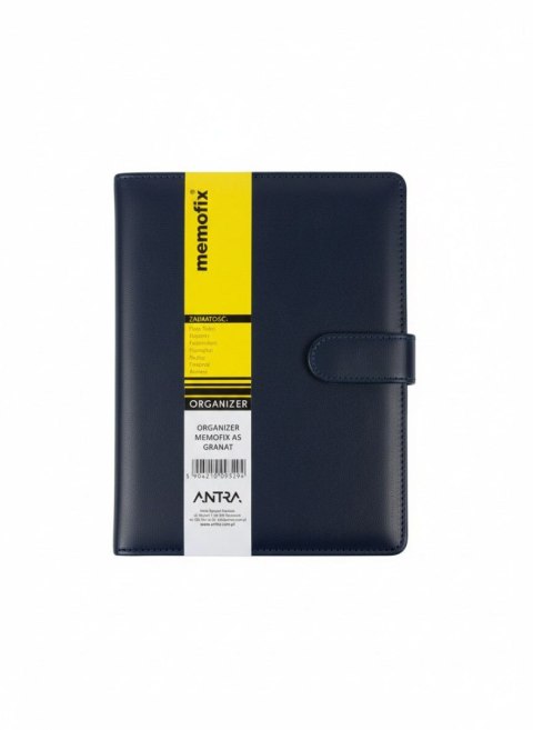 Organizer MEMOFIX granatowy [mm:] 230x175 Antra (A5) Antra