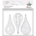 Ozdoba akrylowa Craft-Fun Series kropla 54x100mm Titanum Titanum