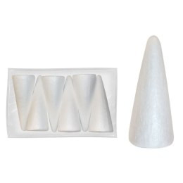 Ozdoba styropianowa Craft-Fun Series stożki 200mm Titanum (282945) Titanum