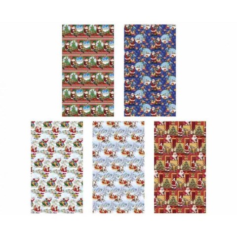 Papier pakowy ozdobny rolka gwiazdka [mm:] 700x2000 Pol-mak (P2_GW_9) Pol-mak