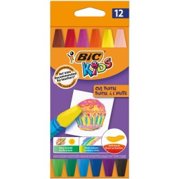 Pastele olejne 12 kol 12 kol. Bic Kids (926446) Bic Kids