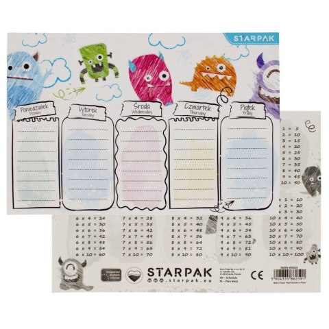 Plan lekcji Starpak (495016) Starpak
