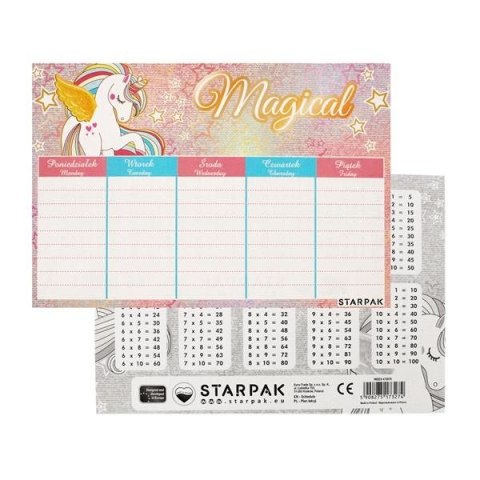 Plan lekcji Unicorn Starpak (472979) Starpak