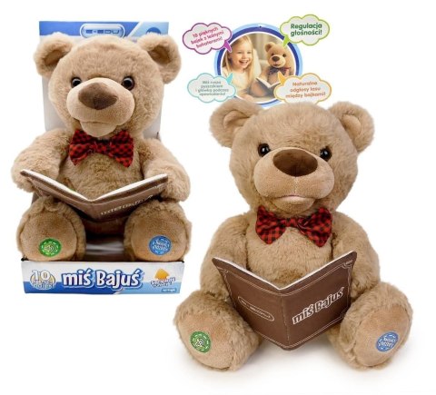 Pluszak interaktywny Miś opowiadający bajki Artyk (183027) Artyk