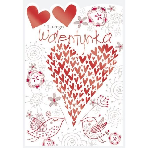 Pocztówka walentynka Pol-mak (PLW) Pol-mak