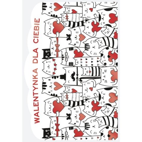 Pocztówka walentynka Pol-mak (PLW) Pol-mak