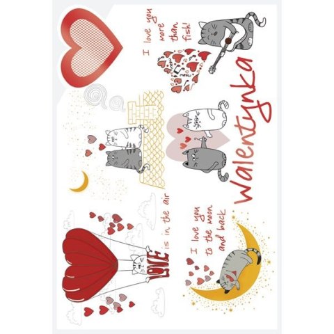 Pocztówka walentynka Pol-mak (PLW) Pol-mak