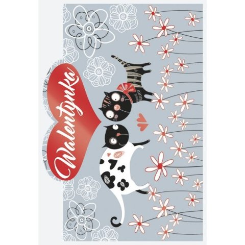 Pocztówka walentynka Pol-mak (PLW) Pol-mak