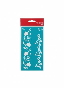 Szablon ornament kwiatowy Rosa (nr.15) Rosa