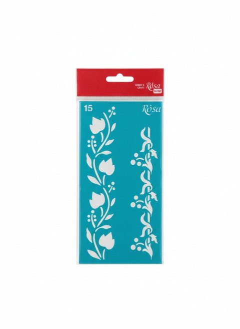 Szablon ornament kwiatowy Rosa (nr.15) Rosa