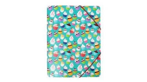 Teczka kartonowa muffinki A4 Biurfol (TGN-01-03) Biurfol