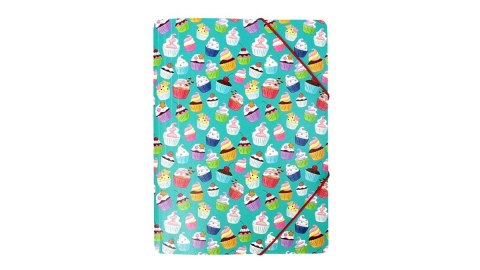 Teczka kartonowa muffinki A4 Biurfol (TGN-01-03) Biurfol