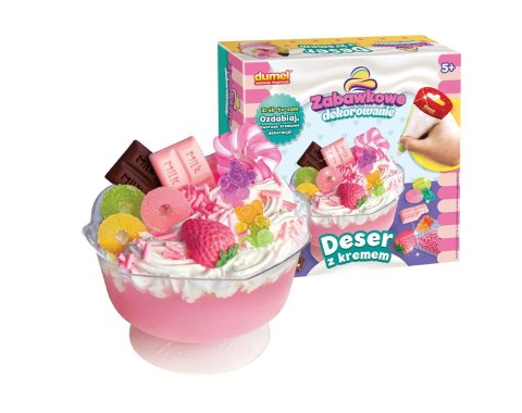 Zestaw kreatywny dla dzieci dekorowanie deser z kremem Dumel (DD30614) Dumel