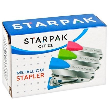 Zszywacz Zielony 10k (436914) Starpak Starpak
