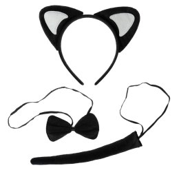 Akcesoria do kostiumów Komplet zwierzątka z ogonkiem - kot Arpex (SK8411) Arpex