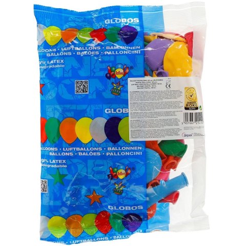 Balon gumowy Pastelowy mix 230mm Arpex (BL109 Mix) Arpex