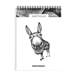 Blok artystyczny szkicownik osioł A5 120g 60k Narcissus Narcissus