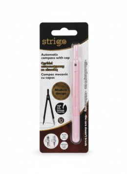 Cyrkiel automatyczny ze skuwką różowy 1 el. Strigo (SSC482) Strigo