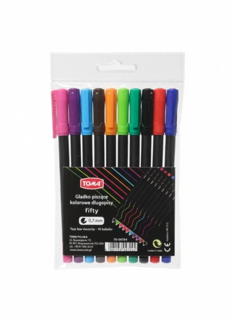 Długopis 10 kol Toma (TO - 047 0 4) Toma