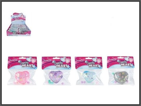 Gniotek Serce odkształcające się 4-kolory Hipo (621995) Hipo