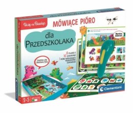Gra edukacyjna Mówiące pióro przedszkolaka, 500 pytań Clementoni (50390) Clementoni