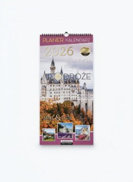 Kalendarz ścienny planer podróże Kukartka Kukartka