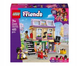 Klocki konstrukcyjne Friends Sklep muzyczny i mieszkanie Lego (42653) Lego