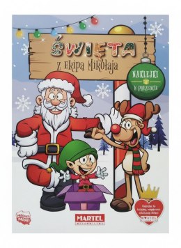 Kolorowanka Święta z ekipą Mikołaja Martel Martel