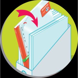 Koszulki na dokumenty krystaliczna A4 kolor: bezbarwny typu U 50 mic. Oxford (85258897) Oxford