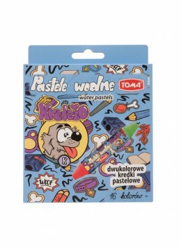 Kredki akwarelowe WODNE 16 kol. Toma (TO-586) Toma