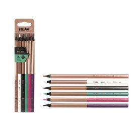 Kredki ołówkowe Copper 6 kol. Milan (0713206) Milan