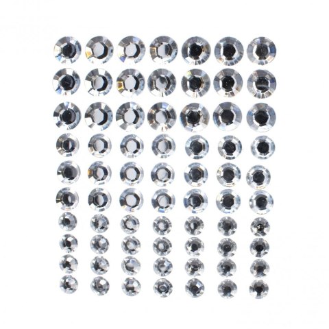 Kryształki Samoprzylepne Diament srebrne Craft With Fun (501436) Craft With Fun