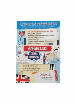 Książeczka edukacyjna Ściąga harmonijka Czasowniki angielskie Henry (5905701489213) Henry