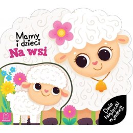 Książka dla dzieci Mamy i dzieci na wsi. Dwie książeczki w jednej Aksjomat Aksjomat