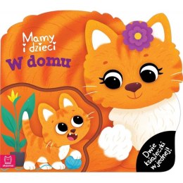 Książka dla dzieci Mamy i dzieci w domu . Dwie książeczki w jednej w jednej Aksjomat Aksjomat