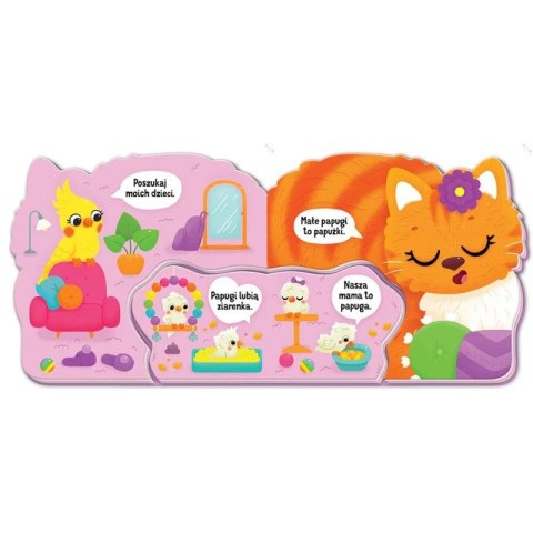 Książka dla dzieci Mamy i dzieci w domu . Dwie książeczki w jednej w jednej Aksjomat Aksjomat