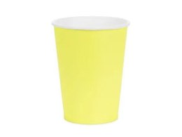 Kubek jednorazowy żółty papier 250ml Partydeco (KPP90-084-EU1) Partydeco