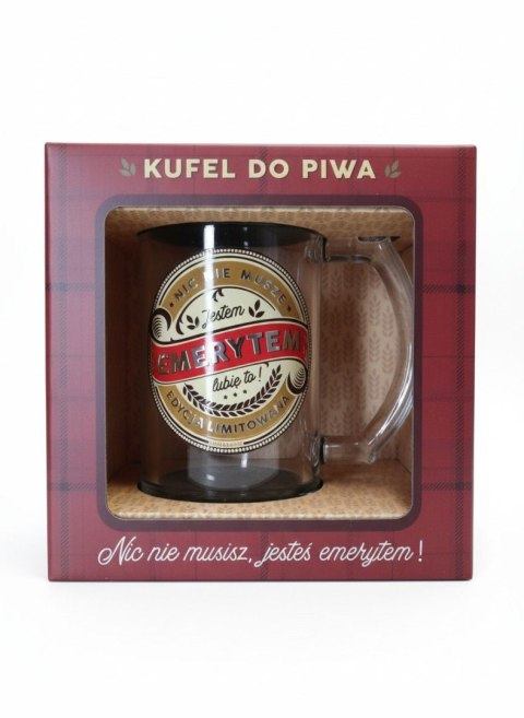 Kubek wielokrotnego użytku Kufel Emeryt Pan Dragon (5907195300234) Pan Dragon