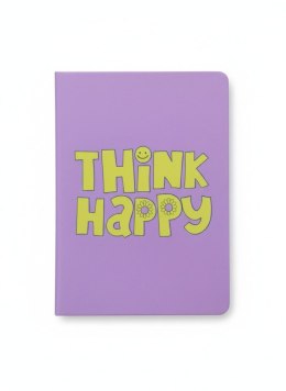 Notes (notatnik) THINK HAPPY.. A5/96 = A4 96k. linia Sadpex (110034) Sadpex