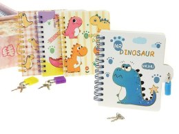 Notes (notatnik) z kłódką linia [mm:] 110x90 Adar (628618) Adar