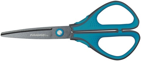 Nożyczki teflonowe czarne ostrze 3D 17,5cm Flamingo (FL055525) Flamingo