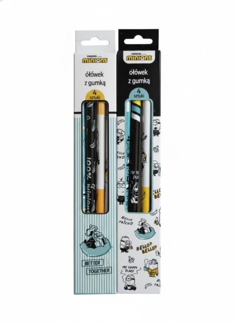 Ołówek Minionki z gumką HB (nd) (nd)