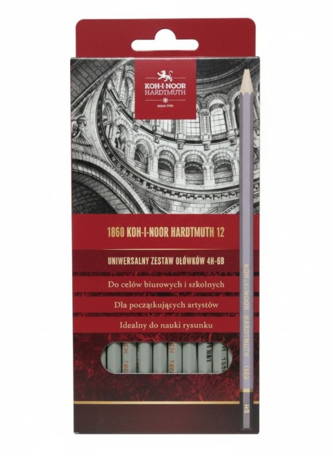 Ołówek grafitowy mix Koh-I-Noor (1862) Koh-I-Noor