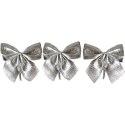 Ozdoba materiałowa Craft-Fun Series kokardy srebrne Titanum (19YH30-1) Titanum